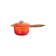 Saucepan with Wooden Handle 18cm Volcanic - Tradition - Le Creuset LE CREUSET LC21139180902460