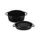 Oval Doufeu 32cm Black - Classic - Le Creuset LE CREUSET LC25084320000460