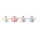 Set 4 Mini Cocottes 250ml Chiffon Pink, Rosa, Roxo e Mist Grey - Le Creuset LE CREUSET LC69212108129131