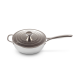 Frigideira de Chef Anti-aderente com Tampa e Pega 24cm - Signature Inox - Le Creuset LE CREUSET LC96601424001700