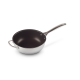 Frigideira de Chef Anti-aderente com Tampa e Pega 24cm - Signature Inox - Le Creuset LE CREUSET LC96601424001700