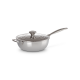 Frigideira de Chef Anti-aderente com Tampa e Pega 24cm - Signature Inox - Le Creuset LE CREUSET LC96601424001700