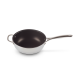 Frigideira de Chef Anti-aderente com Tampa e Pega 24cm - Signature Inox - Le Creuset LE CREUSET LC96601424001700