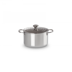 Cacerola Alta con Tapa 20cm - Signature Inox - Le Creuset LE CREUSET LC96600620000000