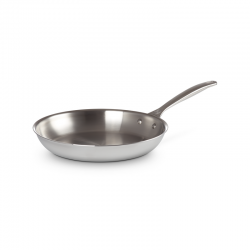 Uncoated Shallow Frying Pan 20cm - Signature Steel - Le Creuset LE CREUSET LC96600220000100