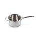 3-ply Saucepan with Lid 18cm - Classic Steel - Le Creuset LE CREUSET LC96200918001000