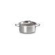 Cacerola Baja con Tapa 20cm - Classic Inox - Le Creuset LE CREUSET LC96200720001000