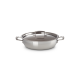 Cacerola Baja 3-Ply con Tapa 30cm - Signature Inox - Le Creuset LE CREUSET LC96202830001000