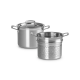 Olla Pasta con Escurridor 5L - Classic Inox - Le Creuset LE CREUSET LC96200520001000