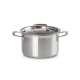 Cacerola Alta con Tapa 20cm - Classic Inox - Le Creuset LE CREUSET LC96200620001000