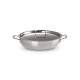 Cacerola Baja Antiadherente con Tapa 30cm - Classic Inox - Le Creuset LE CREUSET LC96102830000000