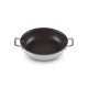 Cacerola Baja Antiadherente con Tapa 30cm - Classic Inox - Le Creuset LE CREUSET LC96102830000000