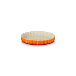 Stoneware Fluted Flan Dish 24cm Volcanic - Heritage - Le Creuset LE CREUSET LC71120240900001