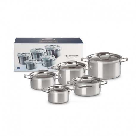 Set de 5 Tachos Aço Inoxidável - Classic - Le Creuset LE CREUSET LC96209400001000