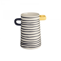Vase Fine Striped 17cm – Rayu Black - Asa Selection ASA SELECTION ASA84812130