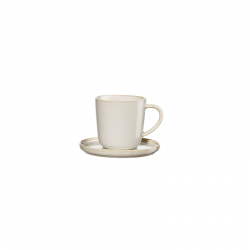 Espresso Cup with Saucer 80ml - Coppa Tofu Nude - Asa Selection ASA SELECTION ASA19011184