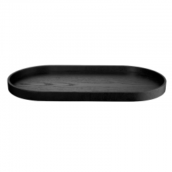 Bandeja Oval Negro 44x22,5cm - Wood - Asa Selection ASA SELECTION ASA53795970