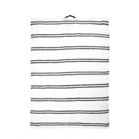 Kitchen Towel 50x70cm White Rows - Kitchen Textiles Black And White - Asa Selection ASA SELECTION ASA37861065