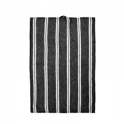 Kitchen Towel 50x70cm Grey Columns - Kitchen Textiles - Asa Selection