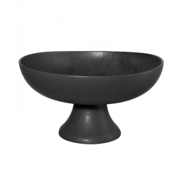 Fruit Bowl on Foot Black 33cm - Grande Nero - Asa Selection ASA SELECTION ASA4789174
