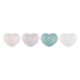 Set of 4 Mini Heart Bowls Multicolor - L'Amour - Le Creuset LE CREUSET LC89341901750908