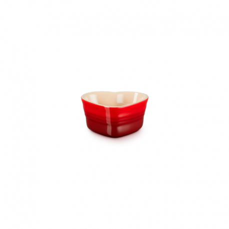 Stoneware Heart Ramekin 300ml Cerise - Le Creuset LE CREUSET LC91002926060000