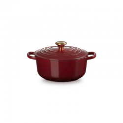 Cast Iron Round Casserole 20cm - Garnet - Le Creuset LE CREUSET LC21177209494441