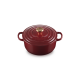 Cast Iron Round Casserole 20cm - Garnet - Le Creuset LE CREUSET LC21177209494441