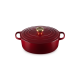 Cast Iron Oval Casserole 27cm - Garnet - Le Creuset LE CREUSET LC21178279494441