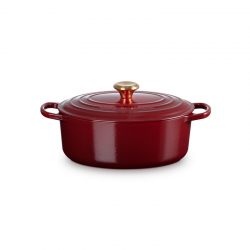 Cast Iron Oval Casserole 29cm - Garnet - Le Creuset LE CREUSET LC21178299494441