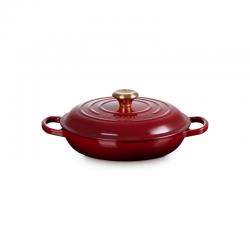 Cast Iron Shallow Casserole 26cm - Garnet - Le Creuset LE CREUSET LC21180269494441