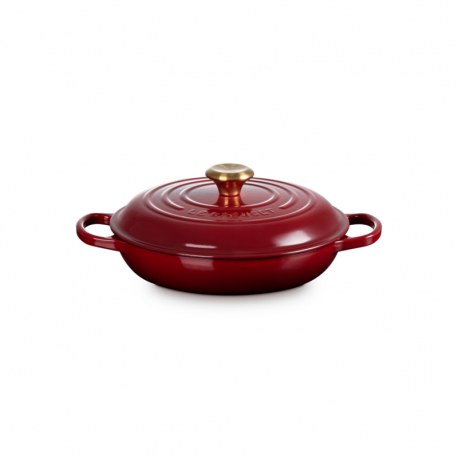 Cacerola Baja Hierro Fundido 26cm - Garnet - Le Creuset LE CREUSET LC21180269494441