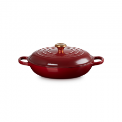 Cacerola Baja Hierro Fundido 30cm - Garnet - Le Creuset LE CREUSET LC21180309494441