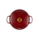 Cast Iron Round Casserole 26cm - Garnet - Le Creuset LE CREUSET LC21177269494441