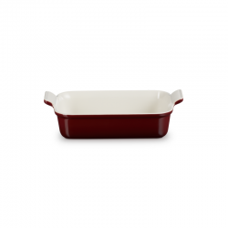 Bandeja Rectangular Heritage 26cm - Garnet - Le Creuset