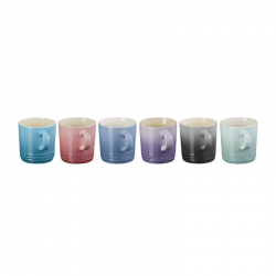 Set of 6 Rainbow Mugs 350ml - Le Creuset LE CREUSET LC79114352149030