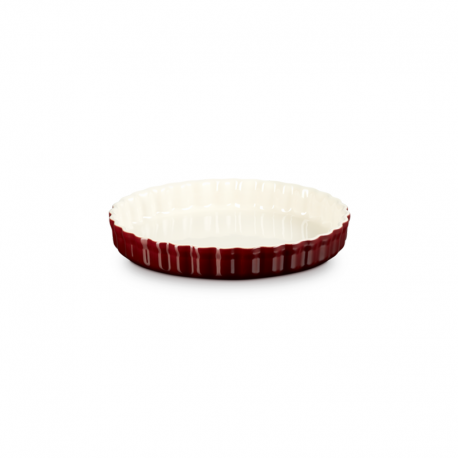 Stoneware Fluted Flan Dish 28cm - Garnet - Le Creuset LE CREUSET LC71120289490001