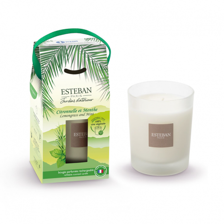 Vela Perfumada 180gr - Citronela e Menta - Esteban Parfums ESTEBAN PARFUMS ESTBCM-023