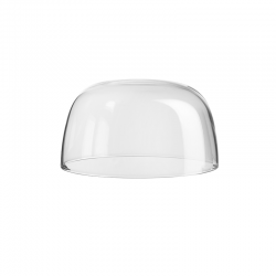 Campânula de Vidro Baixa 11cm - Grande Transparente - Asa Selection