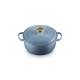 Cast Iron Round Casserole 20cm - Chambray - Le Creuset LE CREUSET LC21177204344441