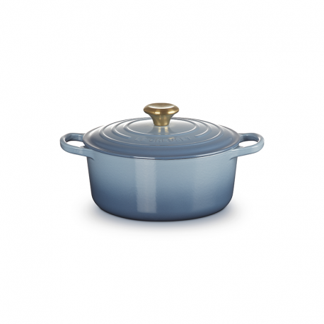 Cast Iron Round Casserole 24cm - Chambray - Le Creuset LE CREUSET LC21177244344441