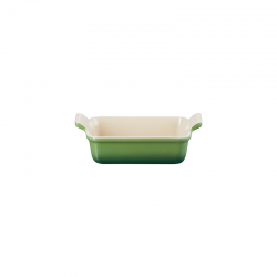Bandeja Rectangular Heritage 19cm - Bamboo Verde - Le Creuset