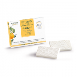 Recargas para Difusor Automóvel 2x - Flor de Laranjeira Branco - Esteban Parfums ESTEBAN PARFUMS ESTBFO-012