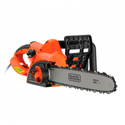 2000W Corded Chainsaw 40cm Orange - Black Decker