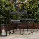 Banco 45cm Preto - A-Stool Outdoor - Zone Denmark ZONE DENMARK BVZN24503