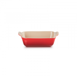 Bandeja Rectangular Heritage 26cm Cerise - Le Creuset