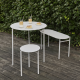 Table 70cm Grey - Disc - Zone Denmark ZONE DENMARK BVZN32240