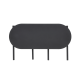 Bench 80cm Black - Disc - Zone Denmark ZONE DENMARK BVZN32238