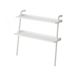 Kids Leaning Shoe Rack White - Frame - Yamazaki