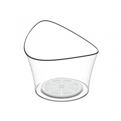 Champagne Bowl Round with LED Base Clear - Vela - Italesse ITALESSE ITL1617SET